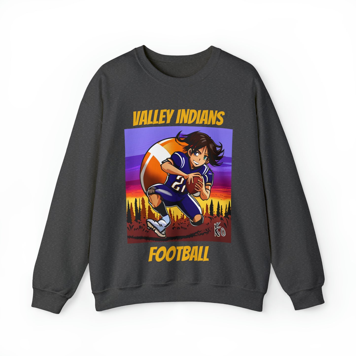 Valley High School Football Anime  Crewneck Sweatshirt