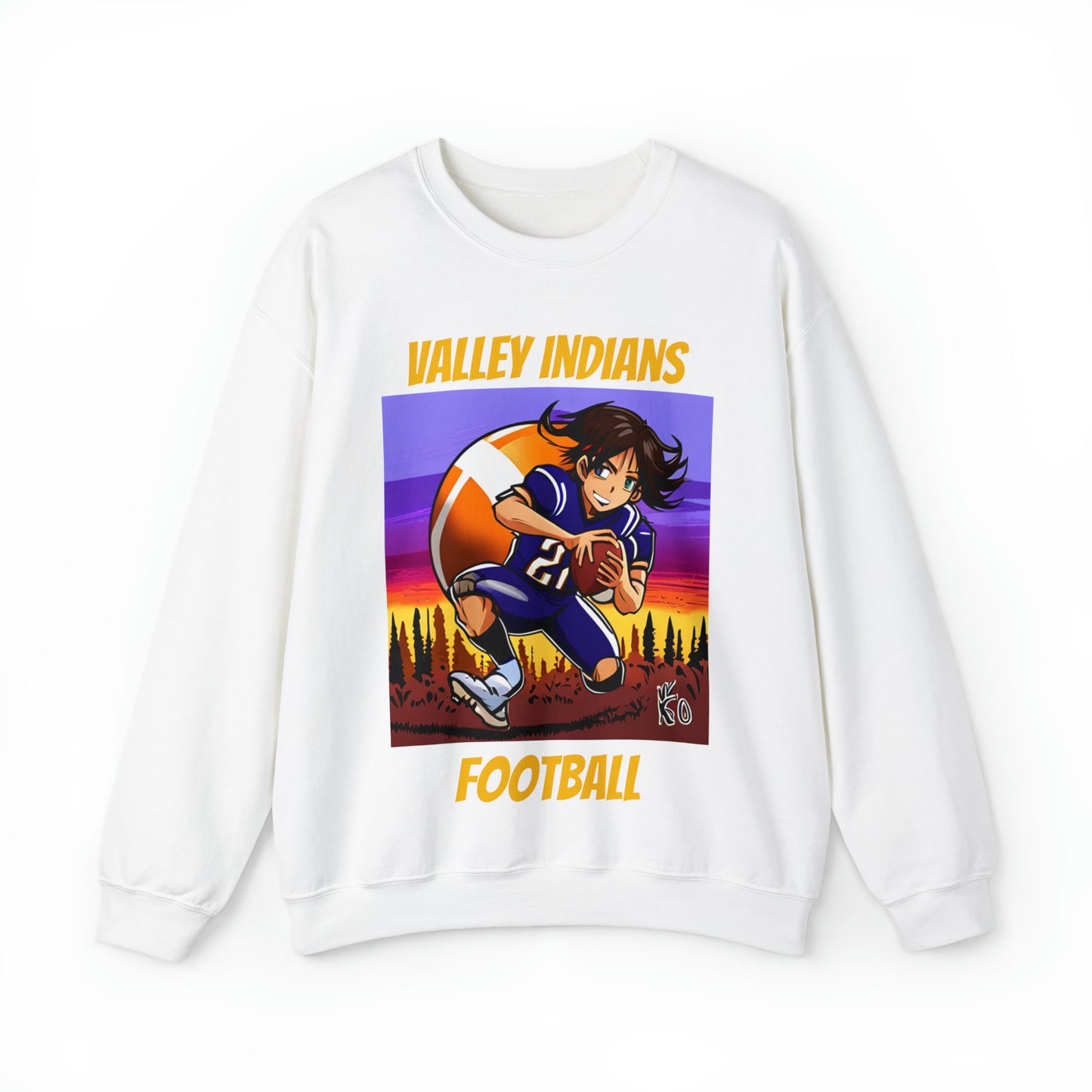 Valley High School Football Anime  Crewneck Sweatshirt