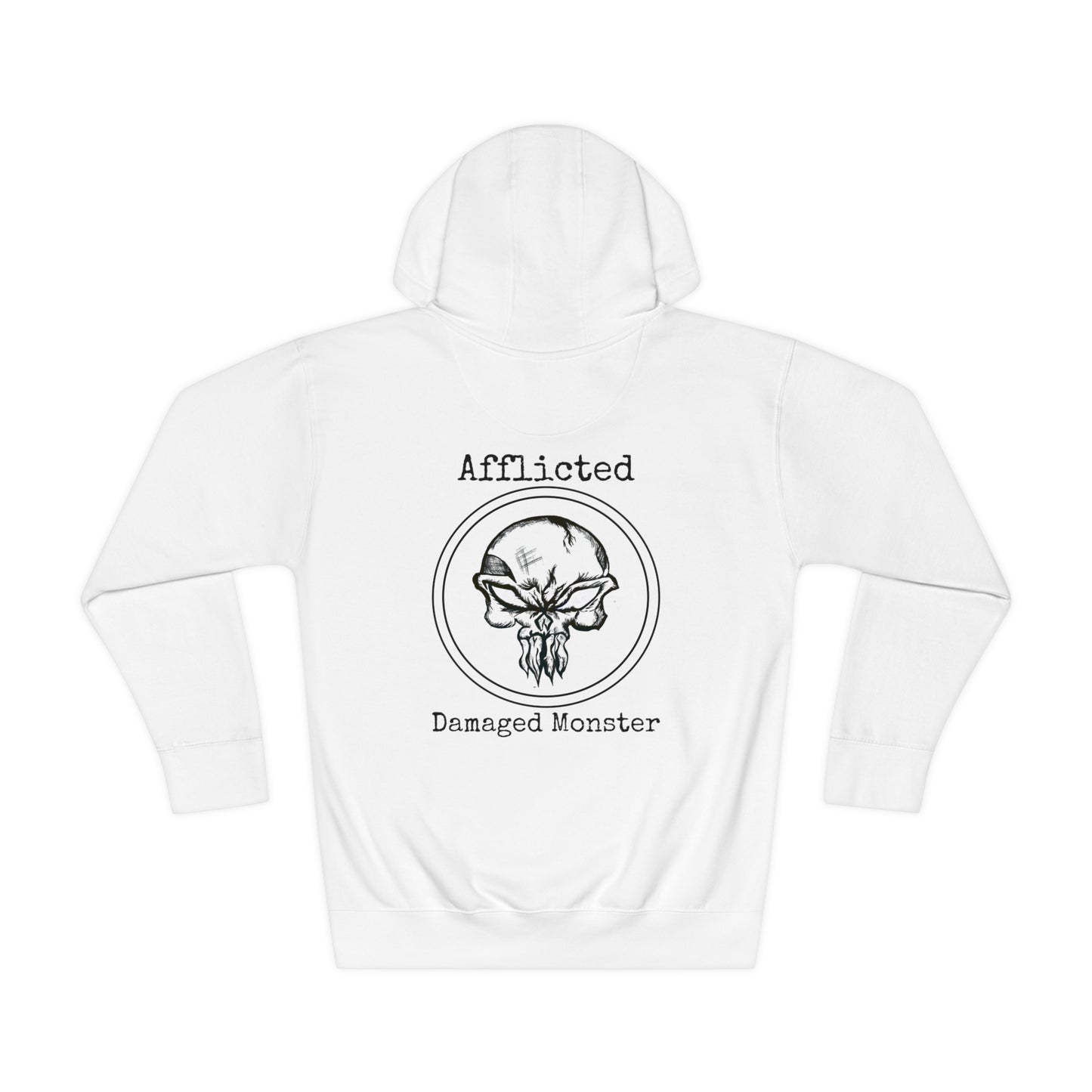 Damaged Monster Afflicted Hoodie