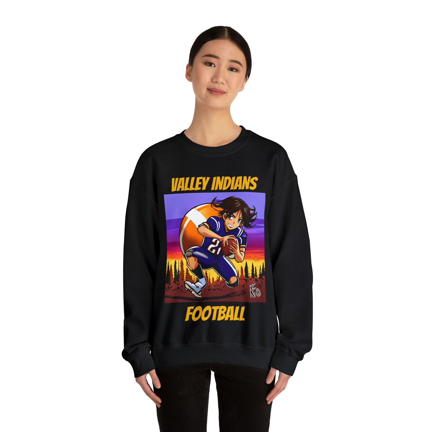 Valley High School Football Anime  Crewneck Sweatshirt