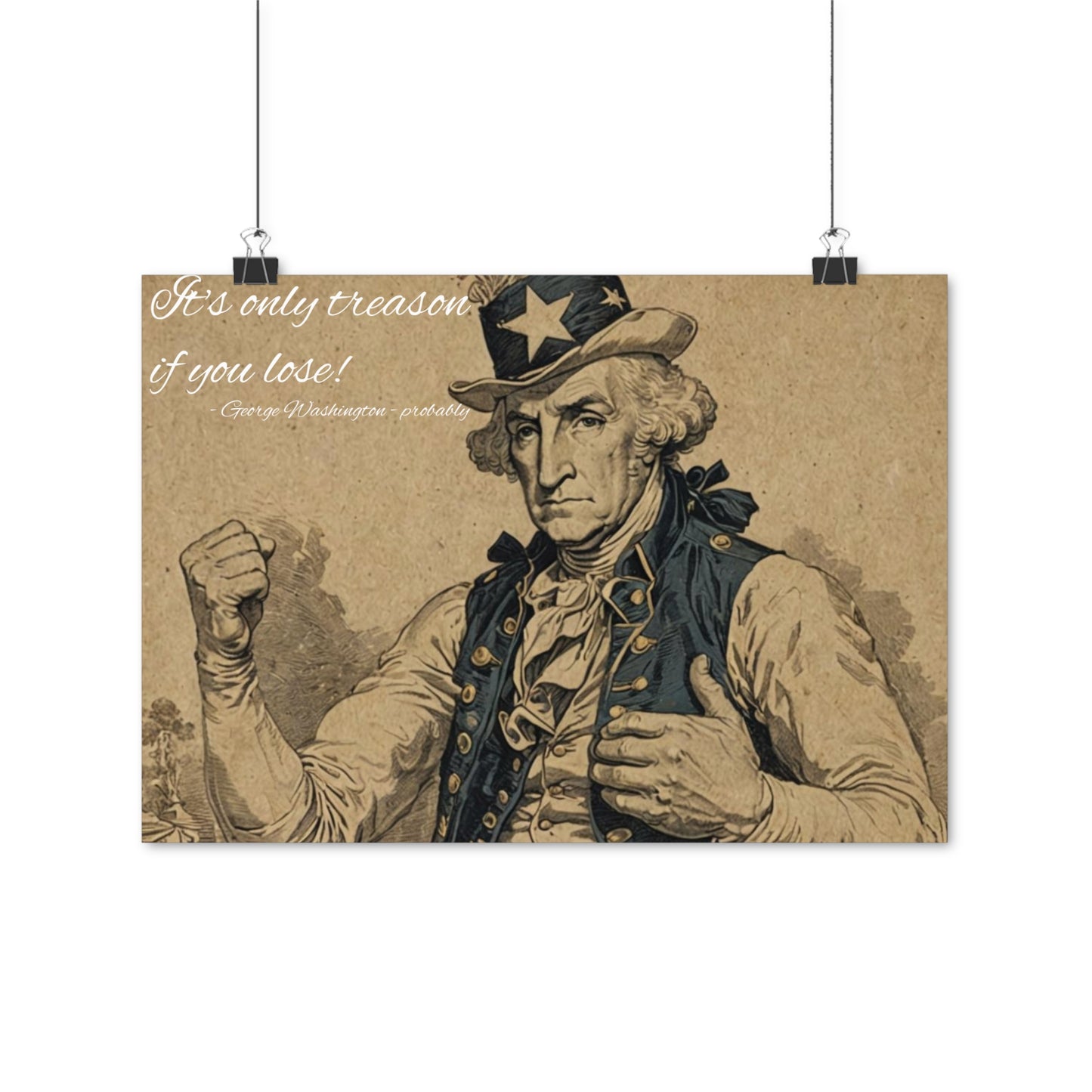 George Washington - Probably Poster