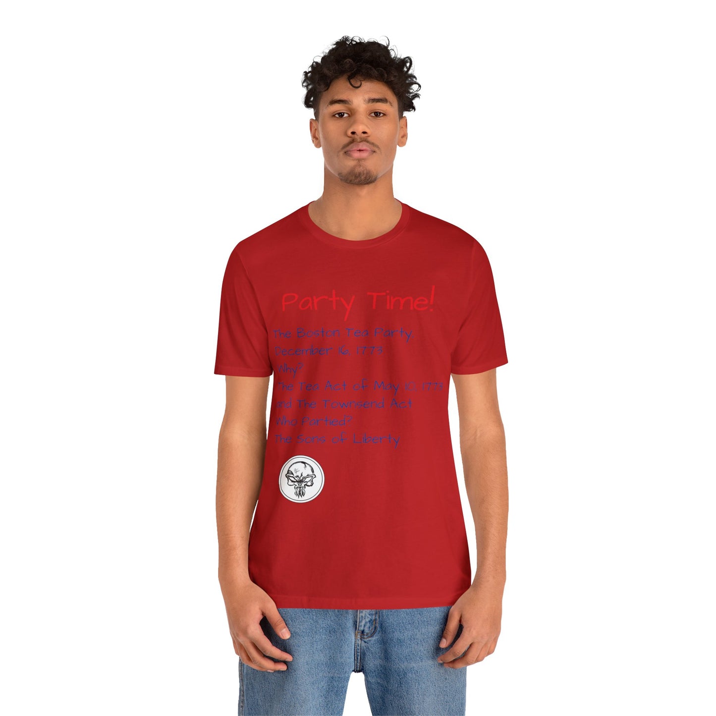 Party Time in Boston Unisex Jersey Short Sleeve Tee