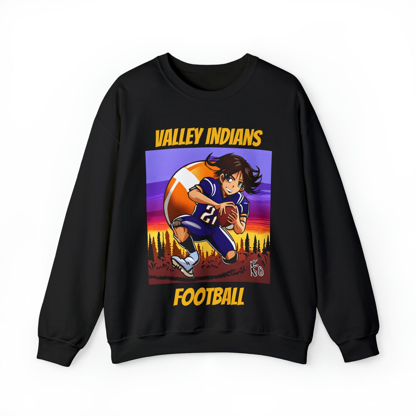 Valley High School Football Anime  Crewneck Sweatshirt