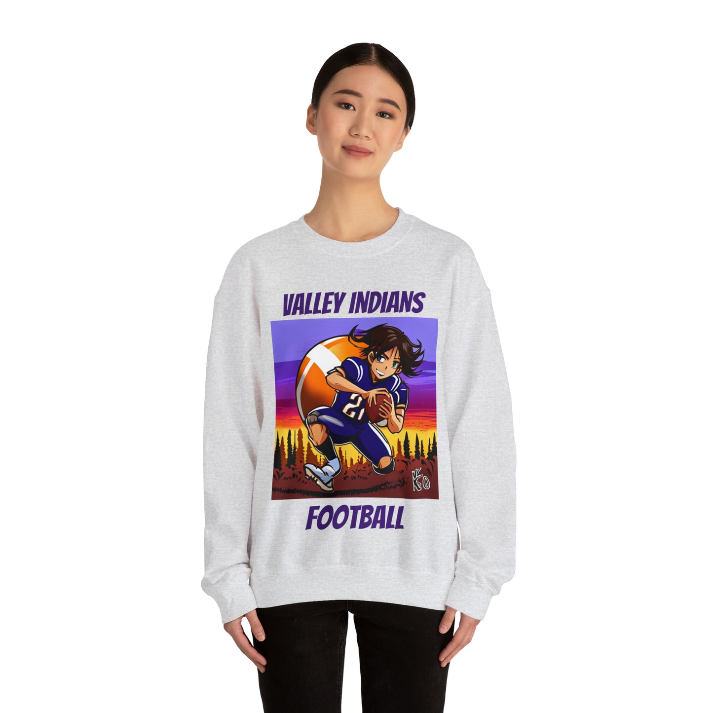 Valley High School Football Anime  Crewneck Sweatshirt