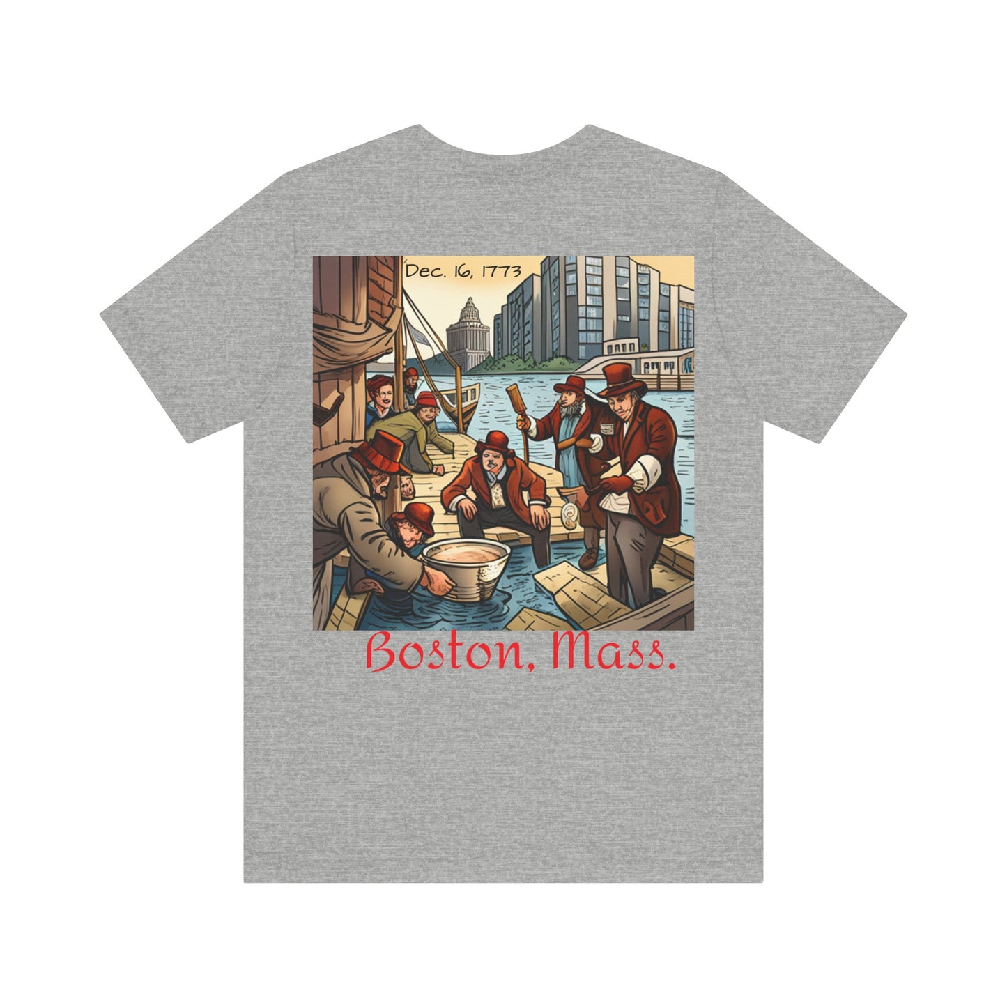 Party Time in Boston Unisex Jersey Short Sleeve Tee