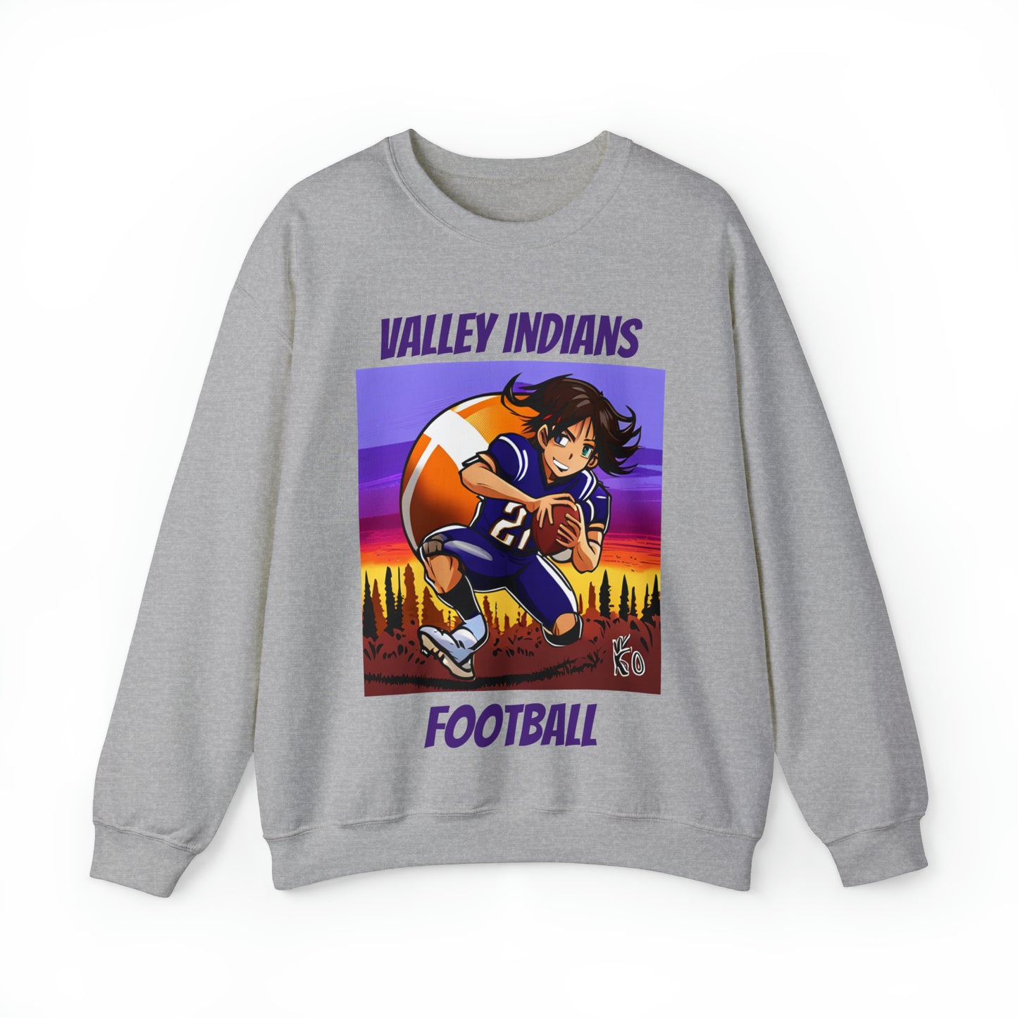 Valley High School Football Anime  Crewneck Sweatshirt