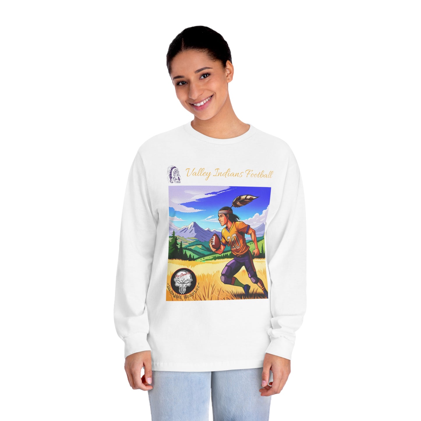 Valley Indians Football Unisex Classic Long Sleeve T-Shirt