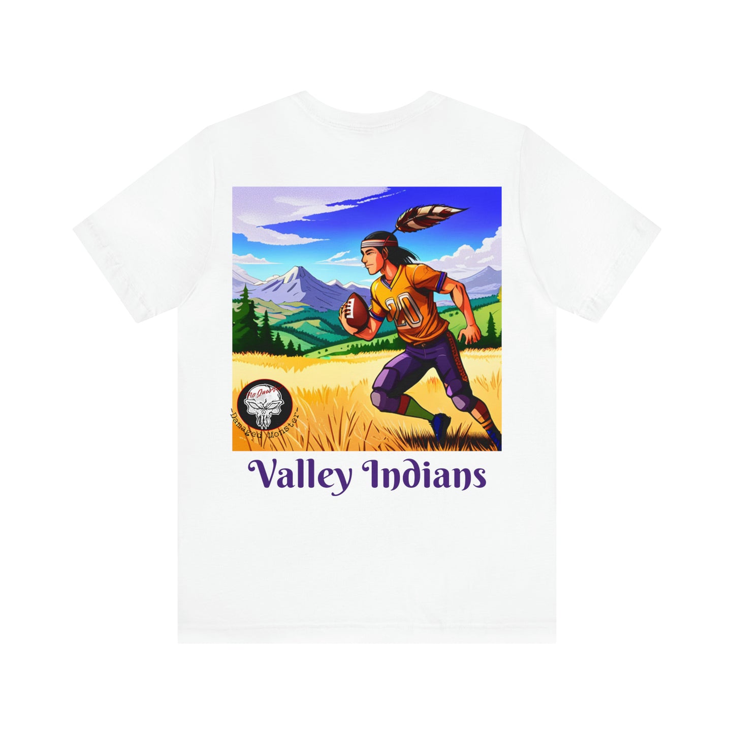 Valley Indians Football Short Sleeve Tee