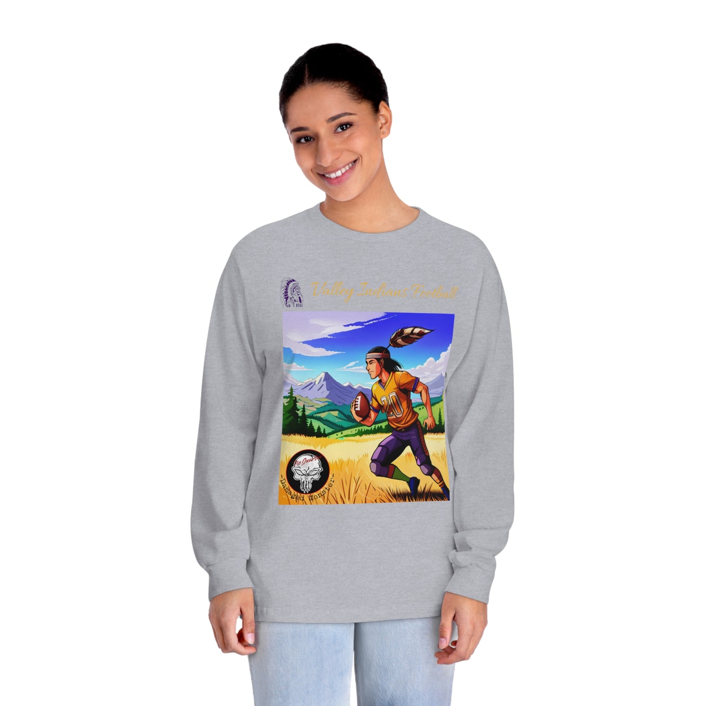 Valley Indians Football Unisex Classic Long Sleeve T-Shirt