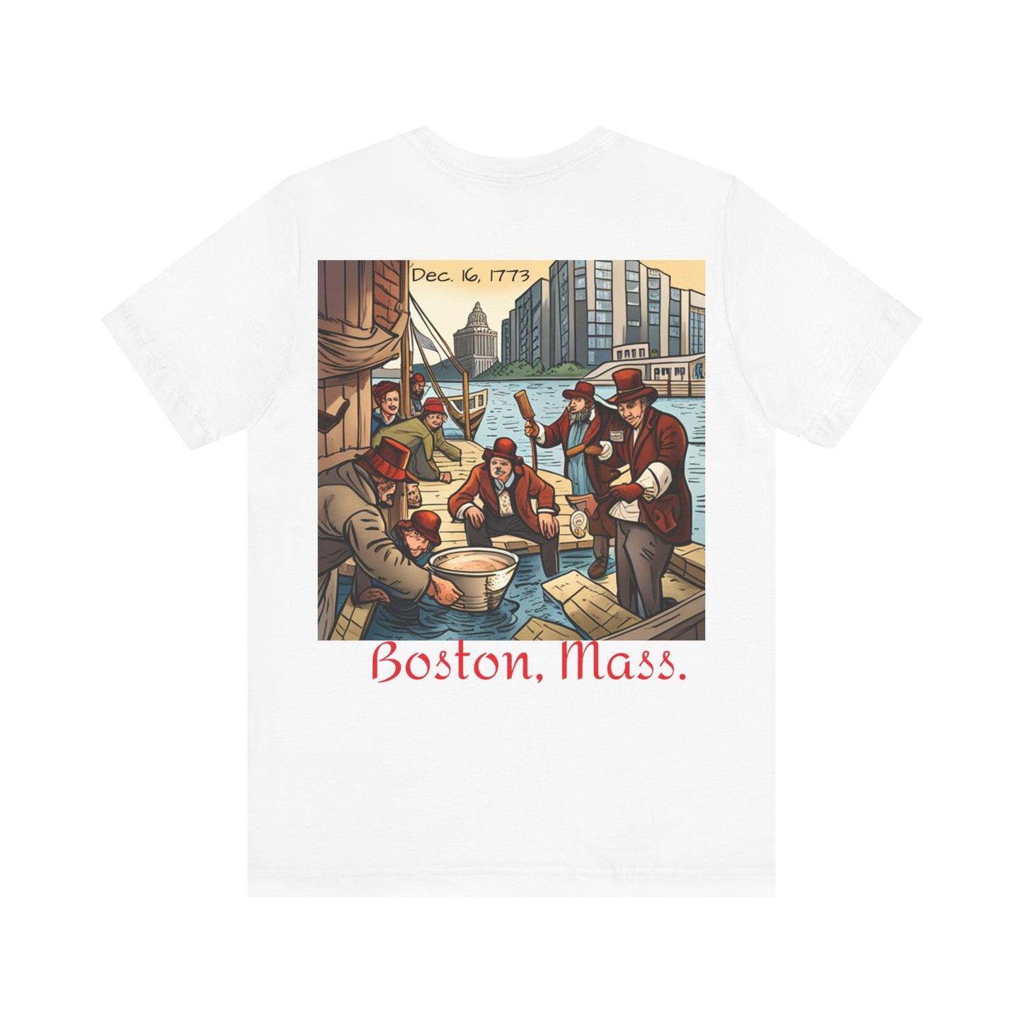 Party Time in Boston Unisex Jersey Short Sleeve Tee