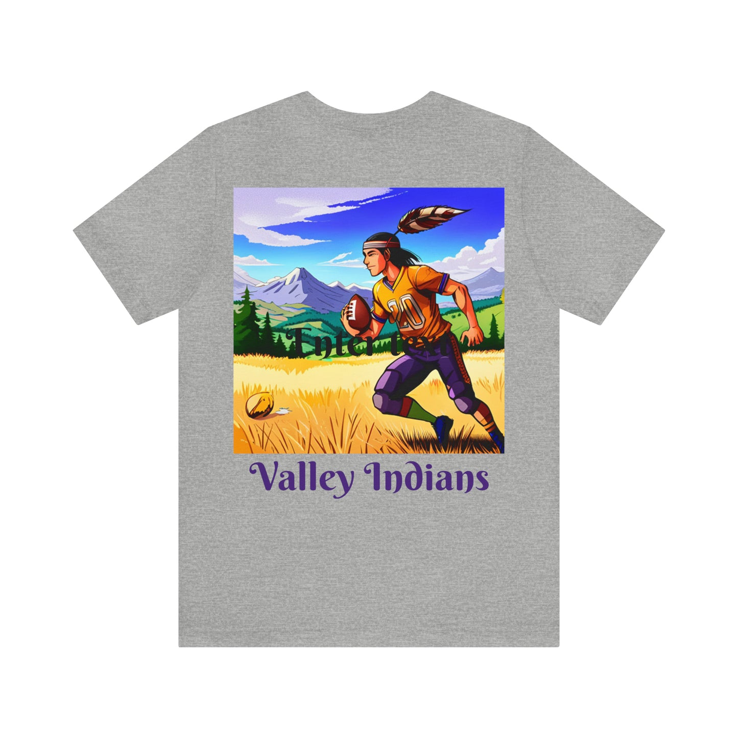 Valley Indians Football Short Sleeve Tee