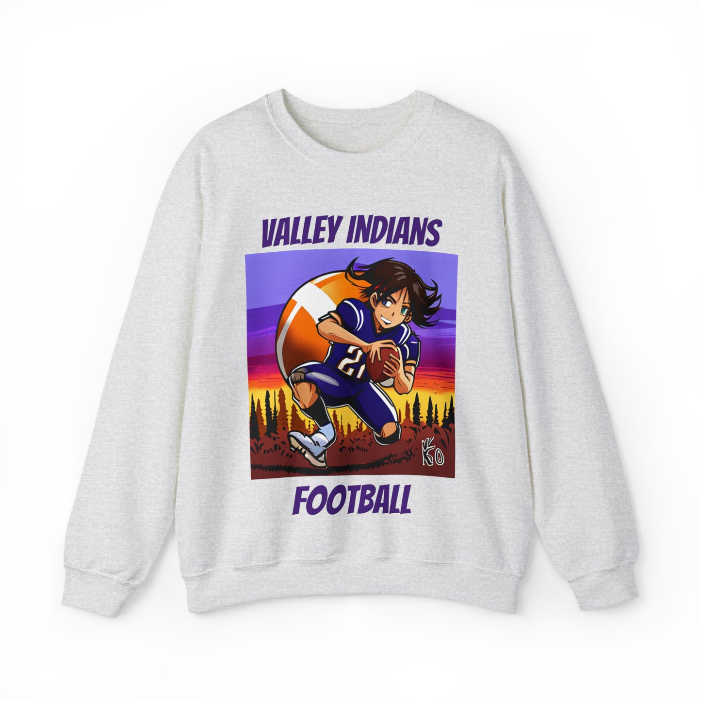 Valley High School Football Anime  Crewneck Sweatshirt