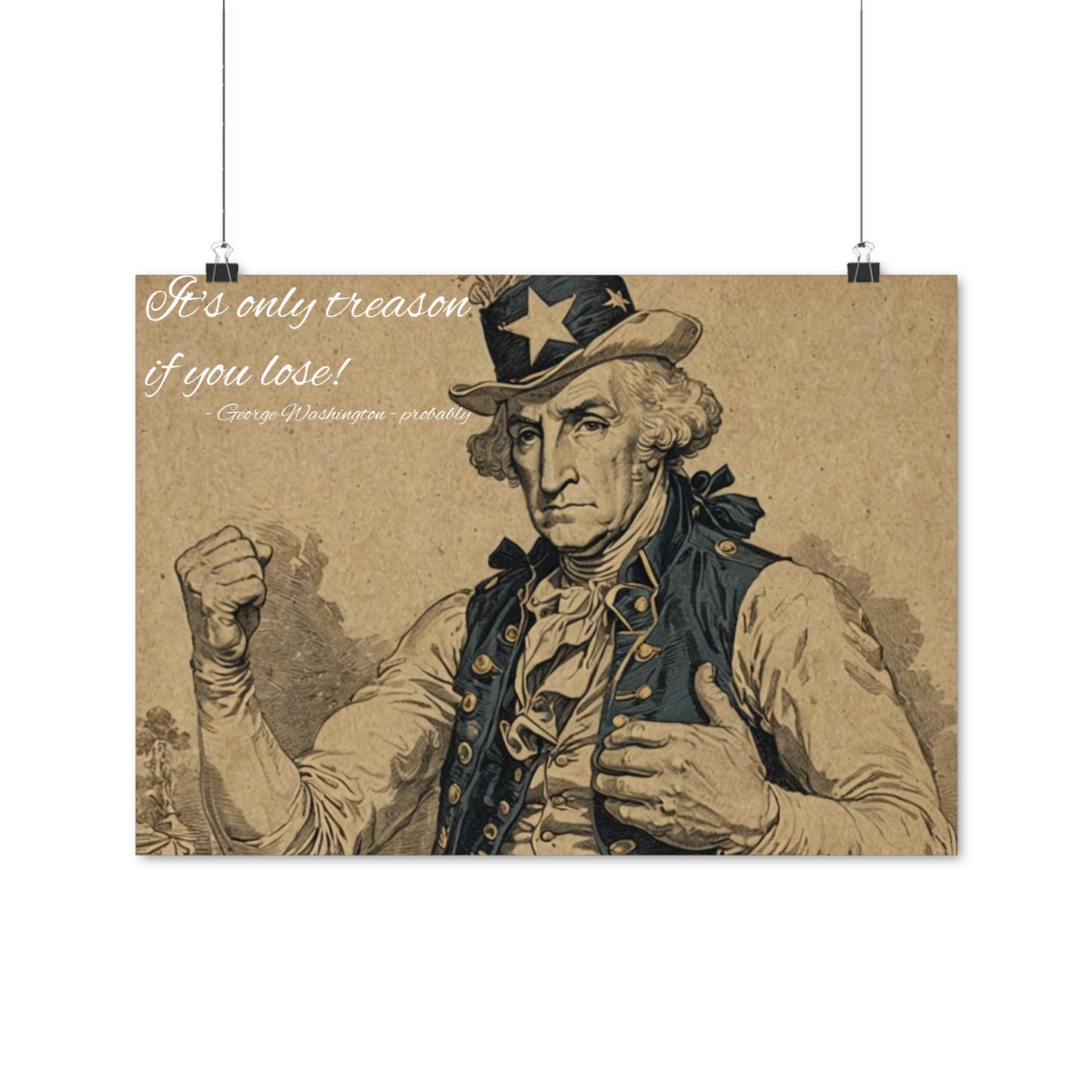 George Washington - Probably Poster