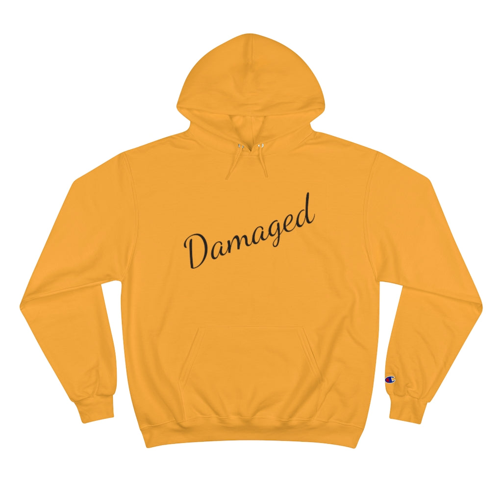 "Damaged" Champion Hoodie