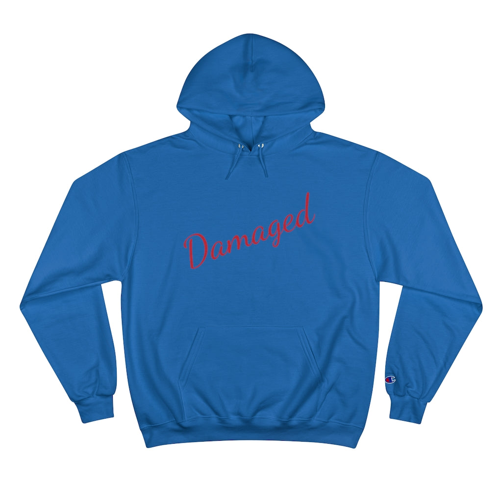 "Damaged" Champion Hoodie