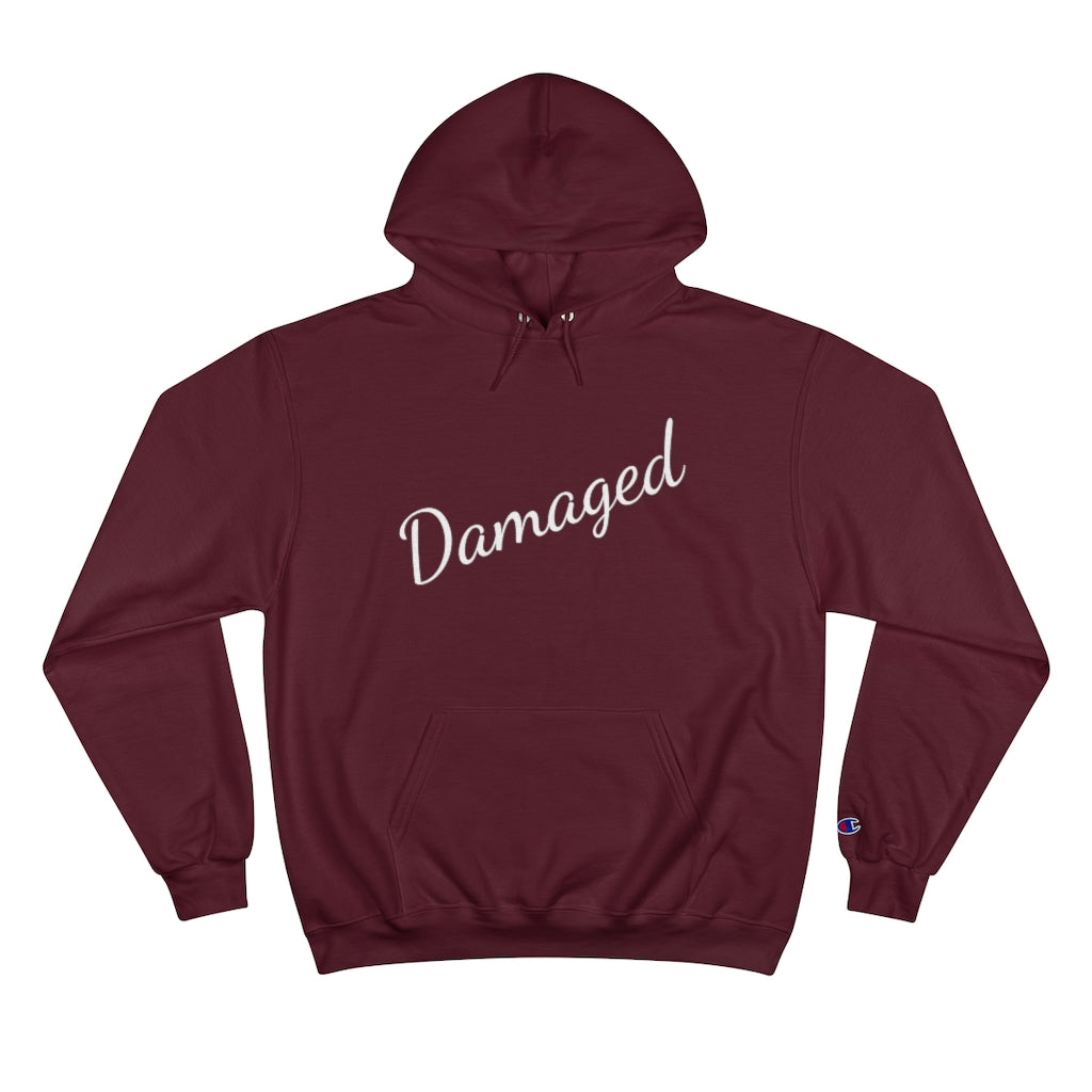 "Damaged" Champion Hoodie