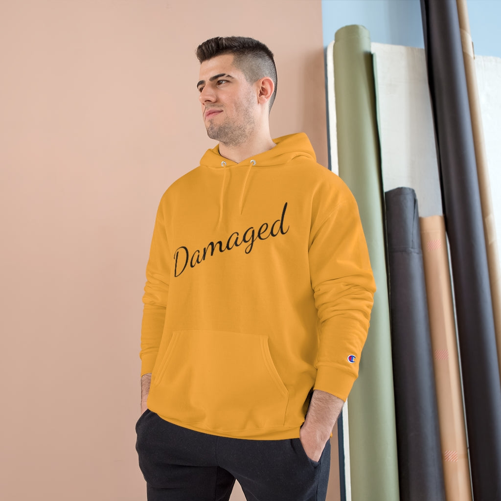 "Damaged" Champion Hoodie